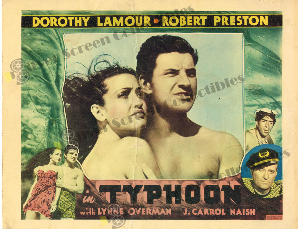 Typhoon (1940) - Original U.S. Lobby Card (11" x 14")