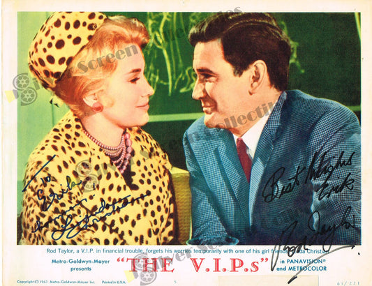 The V.I.P.s (1963) - Signed Original U.S. Lobby Card (11" x 14")