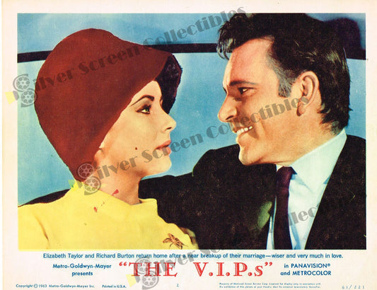 The V.I.P.s (1963) - Original U.S. Lobby Card (11" x 14")