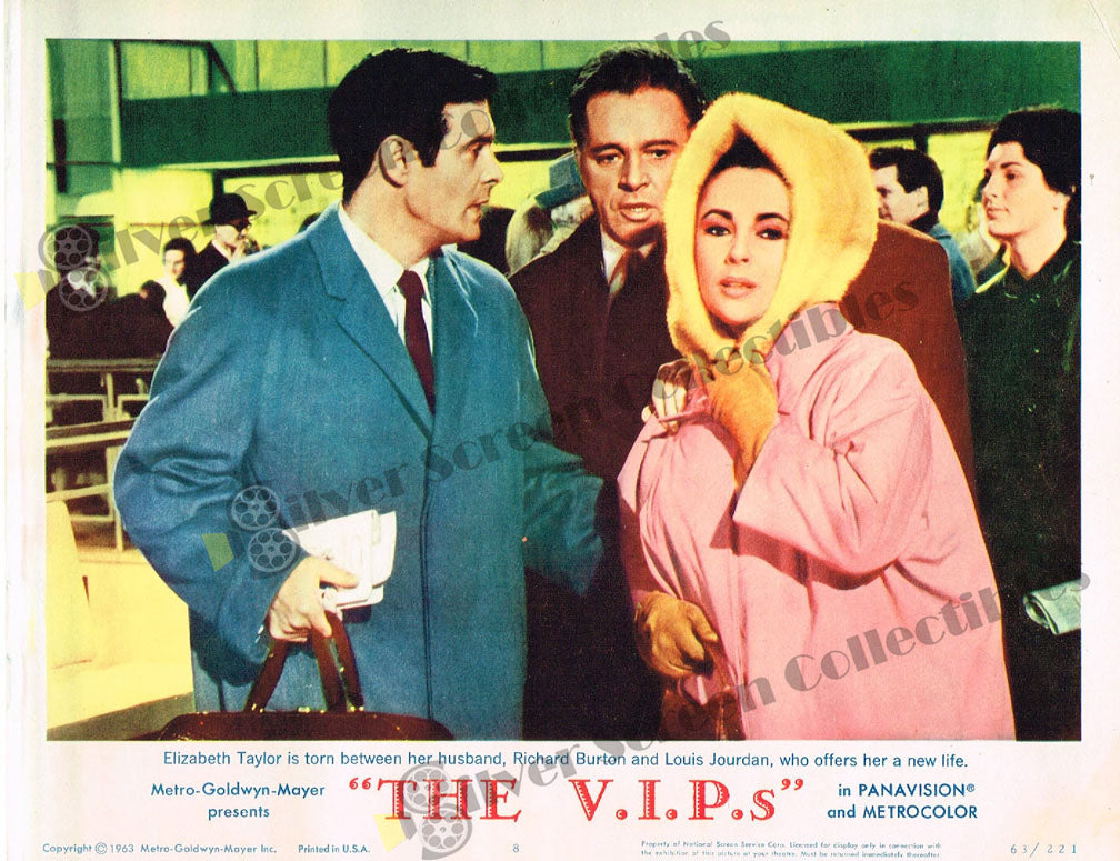 The V.I.P.s (1963) - Original U.S. Lobby Card (11" x 14")