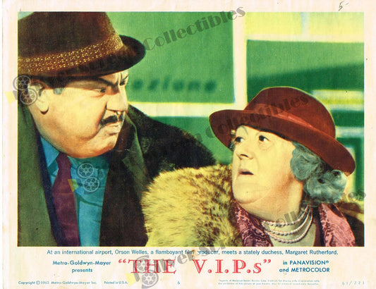 The V.I.P.s (1963) - Original U.S. Lobby Card (11" x 14")