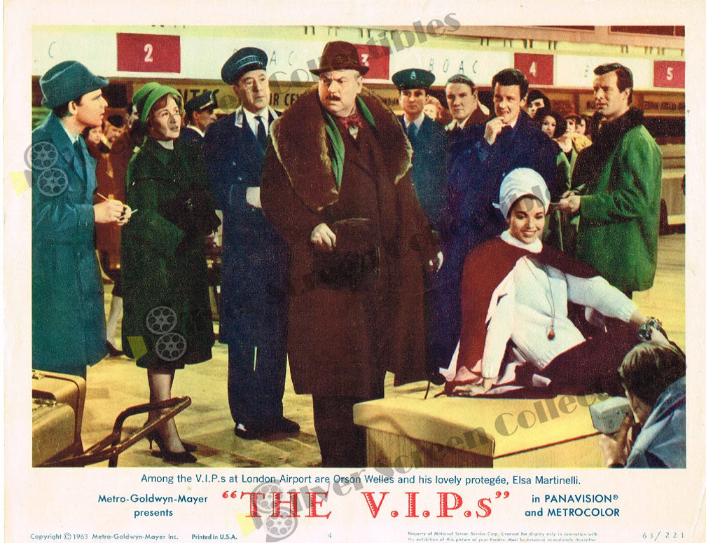 The V.I.P.s (1963) - Original U.S. Lobby Card (11" x 14")