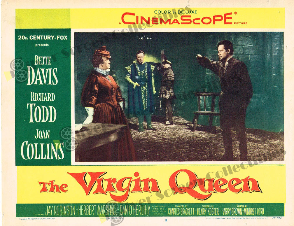 The Virgin Queen (1955) - Original U.S. Lobby Card (11" x 14")
