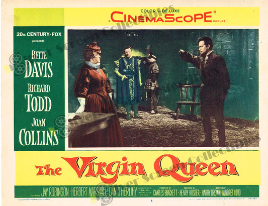 The Virgin Queen (1955) - Original U.S. Lobby Card (11" x 14")