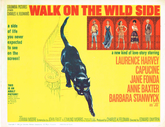 Walk on the Wild Side (1962) - Original U.S. Lobby Card (11" x 14")