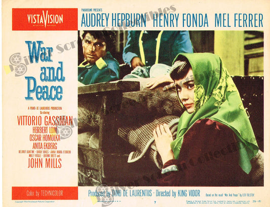 War and Peace (1956) - Original U.S. Lobby Card (11" x 14")