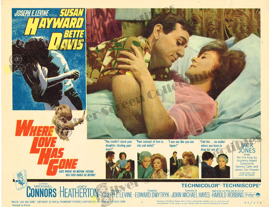 Where Love Has Gone (1964) - Original U.S. Lobby Card (11" x 14")