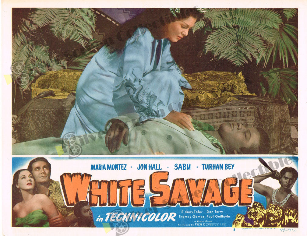 White Savage (1943) - Original U.S. Lobby Card (11" x 14")