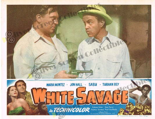 White Savage (1943) - Original U.S. Lobby Card (11" x 14")