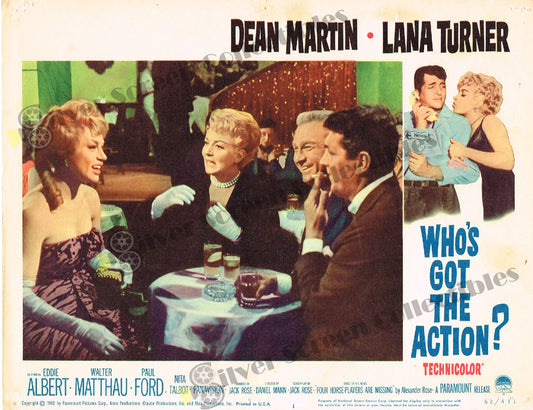Who's Got the Action? (1962) - Original U.S. Lobby Card (11" x 14")
