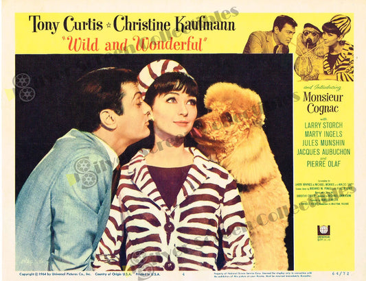 Wild and Wonderful (1964) - Original U.S. Lobby Card (11" x 14")