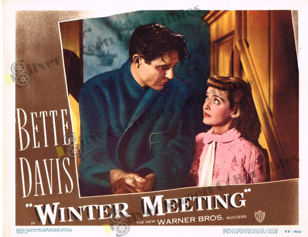 Winter Meeting (1948) - Original U.S. Lobby Card (11" x 14")