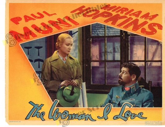 The Woman I Love (1937) - Original U.S. Lobby Card (11" x 14")