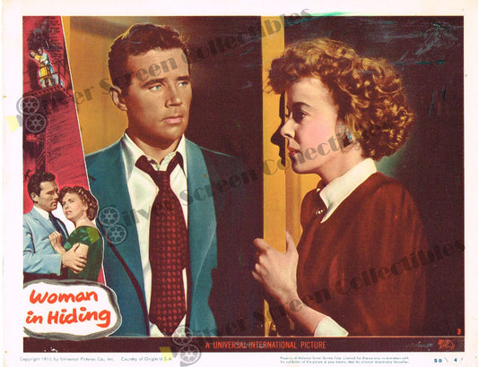 Woman in Hiding (1950) - Original U.S. Lobby Card (11" x 14")