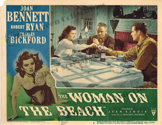The Woman on the Beach (1947) - Original U.S. Lobby Card (11" x 14")