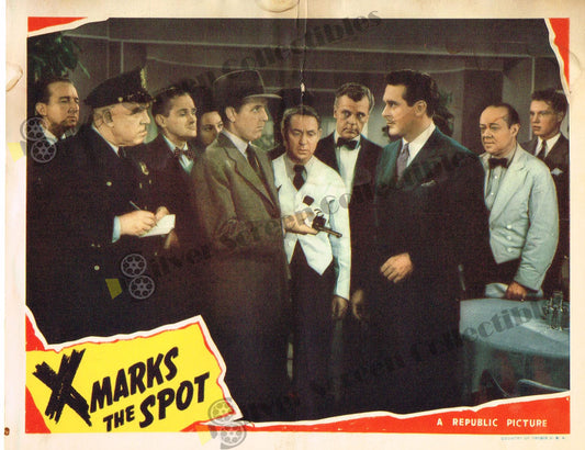 X Marks the Spot (1942) - Original U.S. Lobby Card (11" x 14")