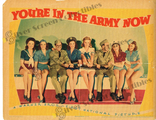 You're in the Army Now (1941) - Original U.S. Lobby Card (11" x 14")