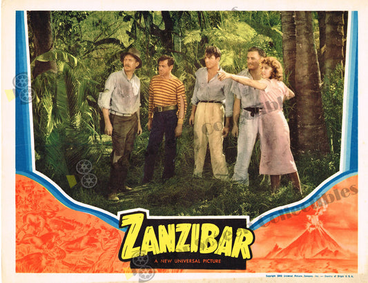 Zanzibar (1940) - Original U.S. Lobby Card (11" x 14")