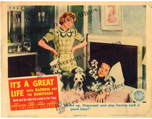 It's a Great Life (1943) - Original U.S. Lobby Card (11" x 14")