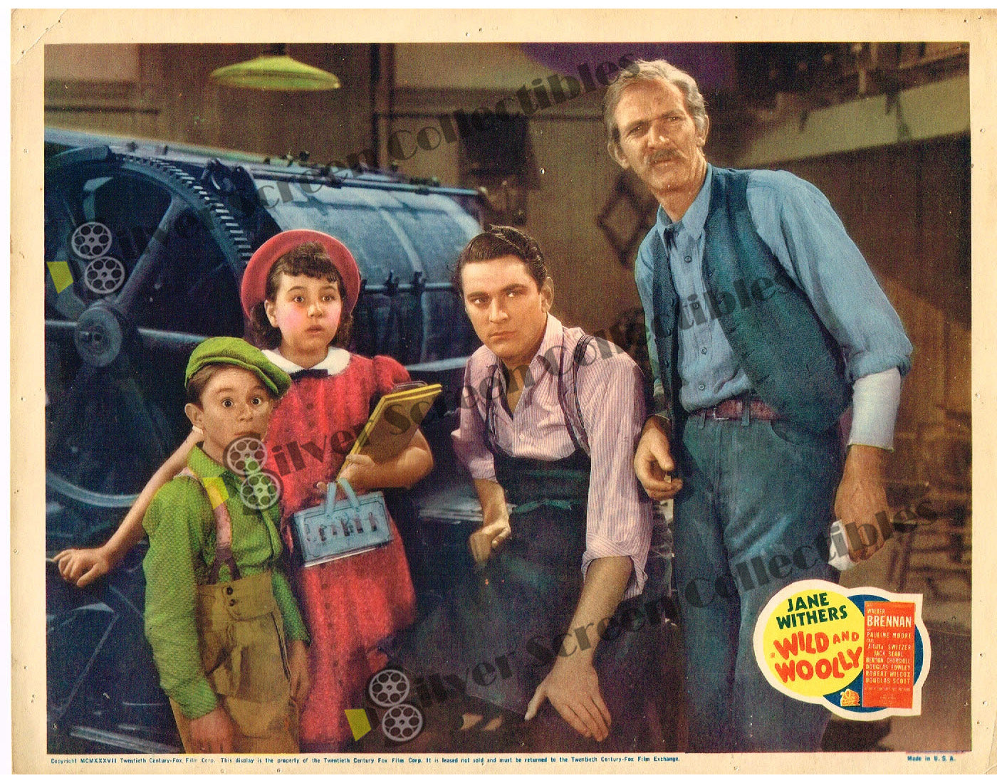 Wild and Woolly (1937) - Original U.S. Lobby Card (11" x 14")