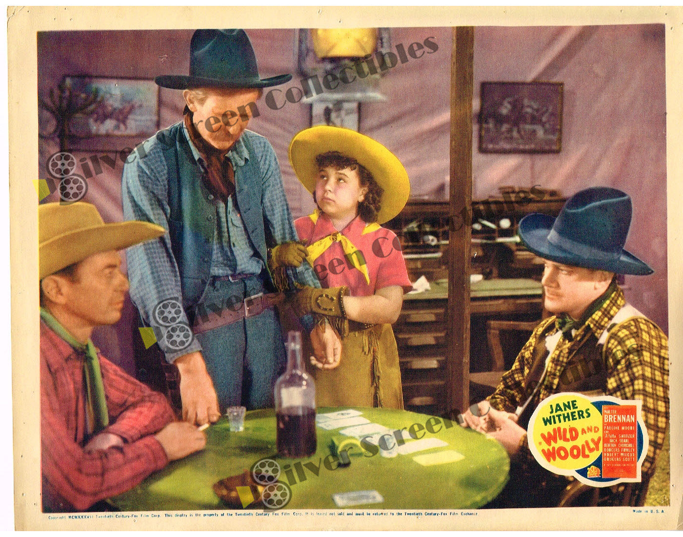 Wild and Woolly (1937) - Original U.S. Lobby Card (11" x 14")