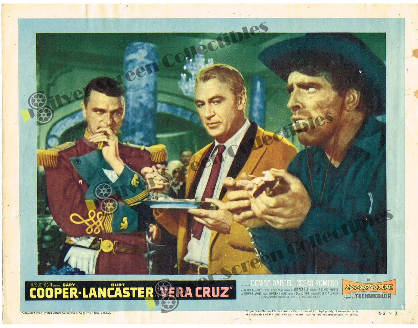 Vera Cruz (1954) - Original U.S. Lobby Card SET of 8(11" x 14")