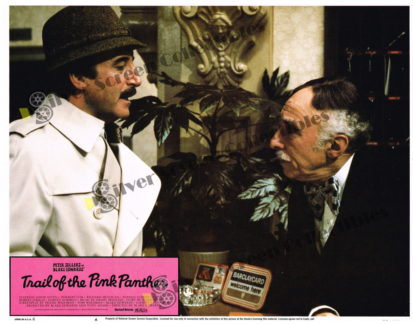 Trail of the Pink Panther (1982) - Original U.S. Lobby Card SET of 8(11" x 14")