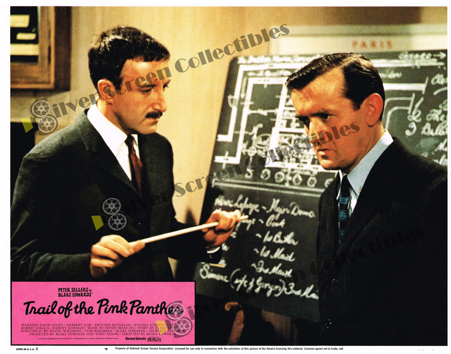 Trail of the Pink Panther (1982) - Original U.S. Lobby Card SET of 8(11" x 14")