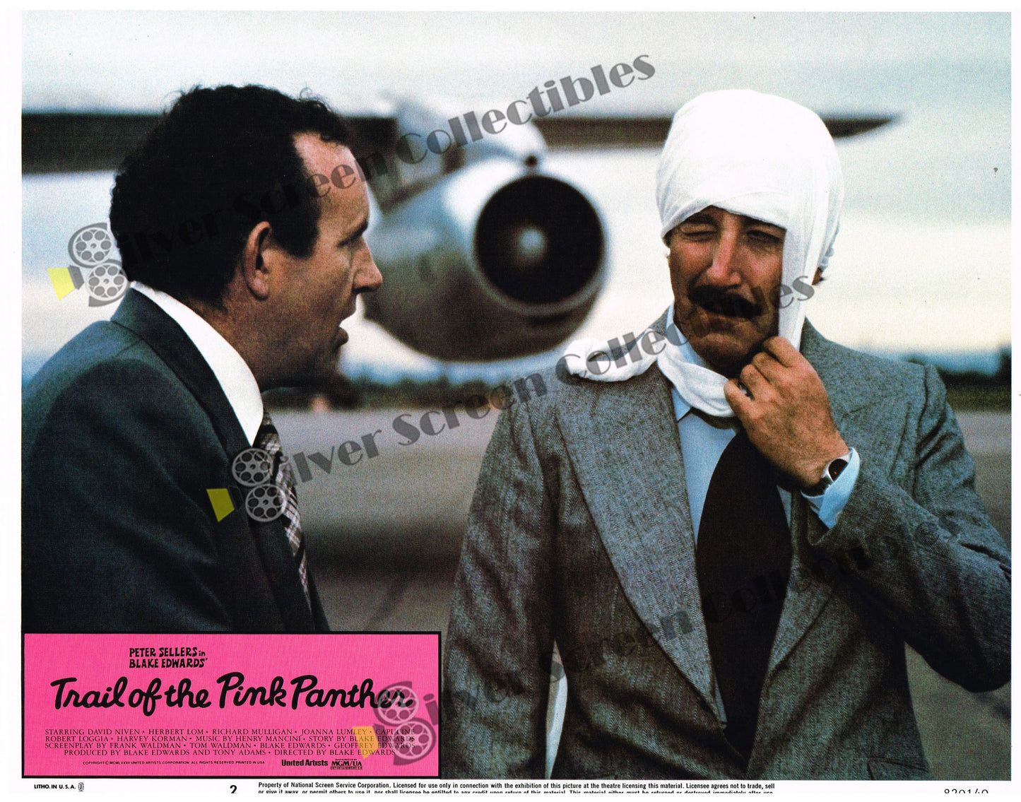 Trail of the Pink Panther (1982) - Original U.S. Lobby Card SET of 8(11" x 14")
