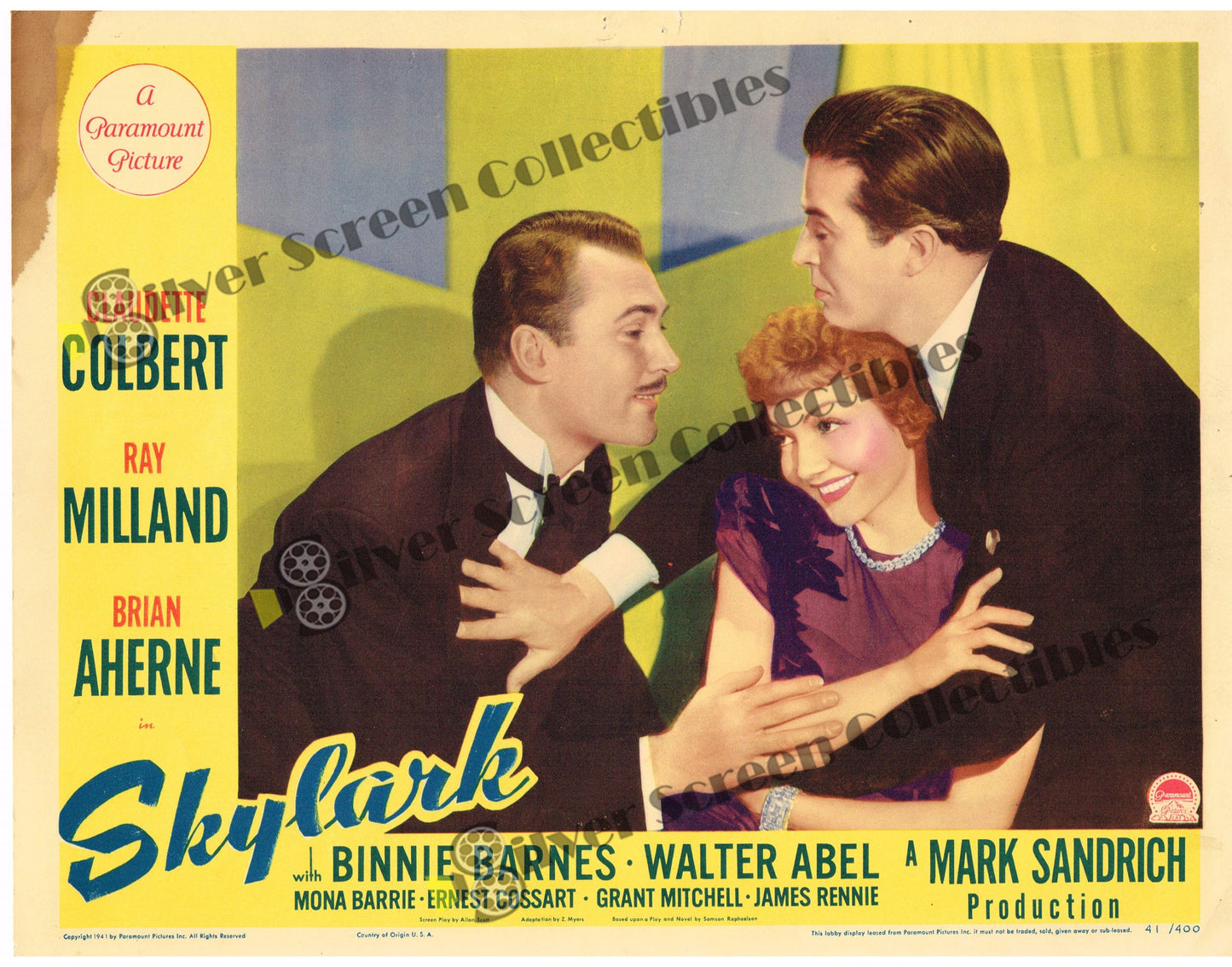 Skylark (1941) - Original U.S. Lobby Card (11" x 14")