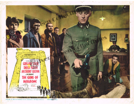 The Guns of Navarone (1961) - Original U.S. Lobby Card (11" x 14")