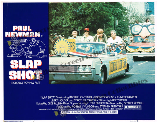Slap Shot (1977) - Original U.S. Lobby Card (11" x 14")