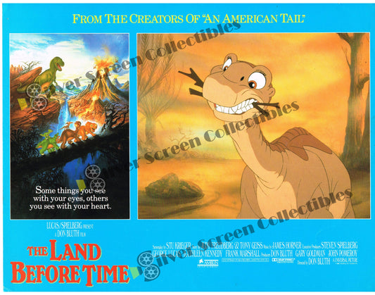 The Land Before Time (1988) - Original U.S. Lobby Card SET of 8(11" x 14")