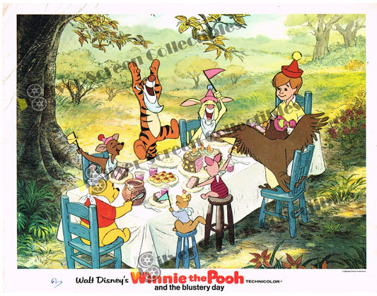 Winnie the Pooh and the Blustery Day (1968) - Original U.S. Lobby Card (11" x 14")