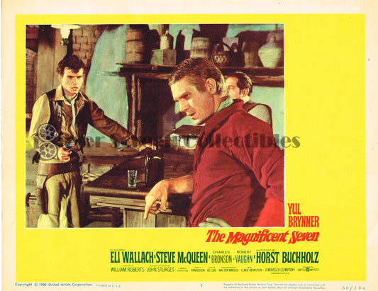 The Magnificent Seven (1960) - Original U.S. Lobby Card (11" x 14")