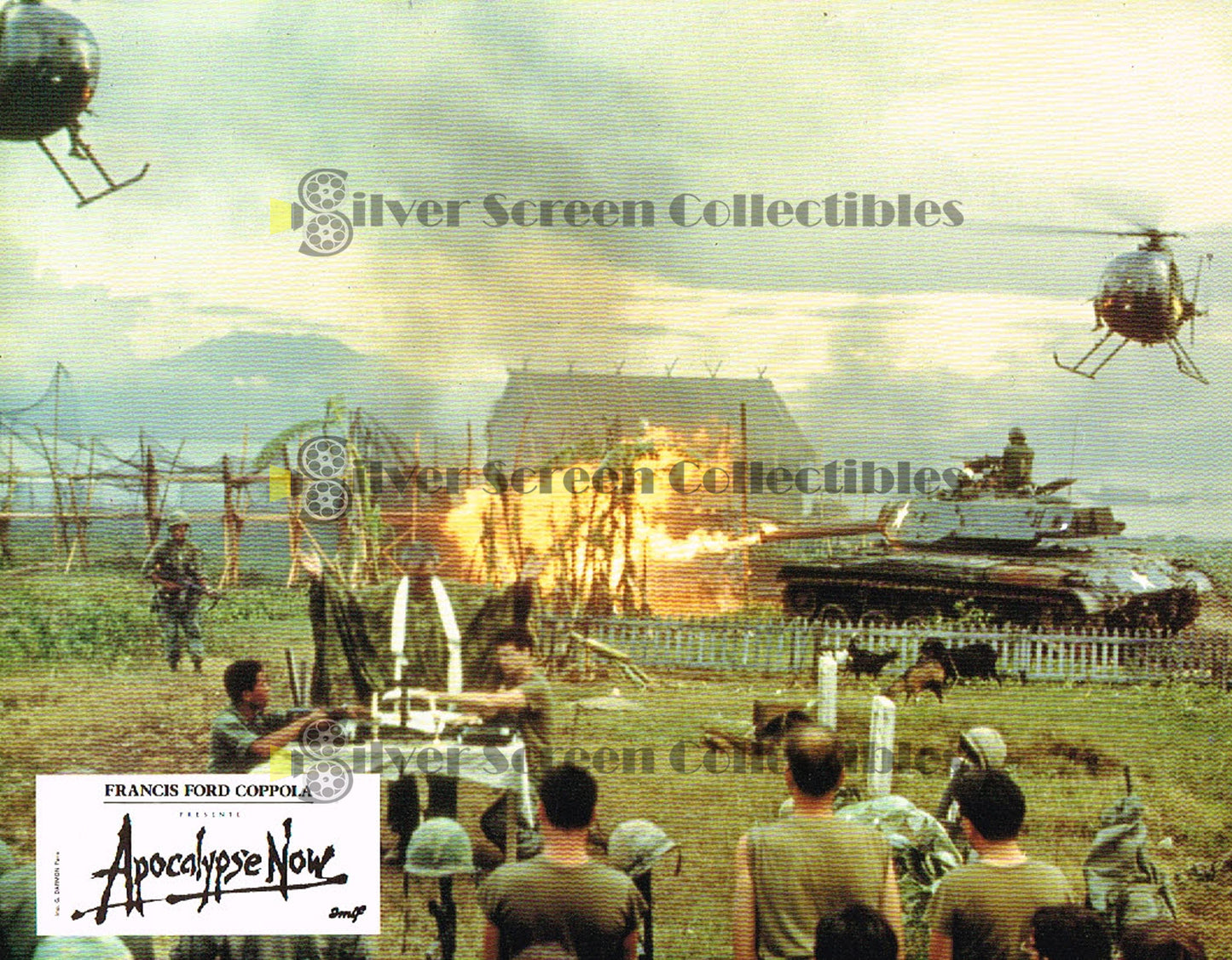 Apocalypse Now (1979) - Souvenir Program (English) and 7 French Mini Lobby Cards