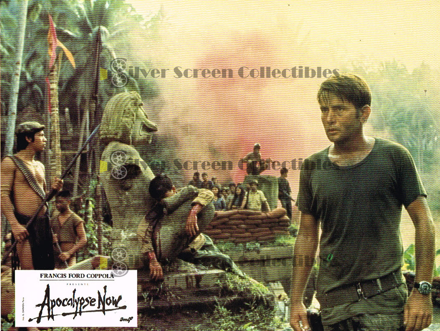 Apocalypse Now (1979) - Souvenir Program (English) and 7 French Mini Lobby Cards