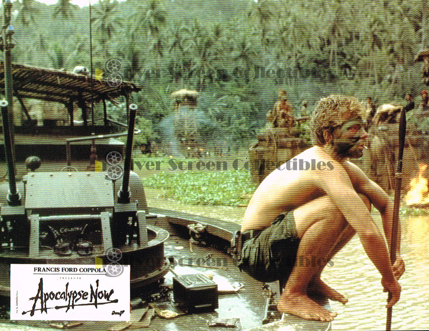 Apocalypse Now (1979) - Souvenir Program (English) and 7 French Mini Lobby Cards