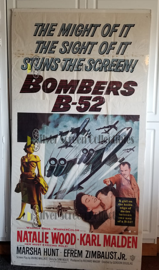 Bombers B-52 (1957) - Original U.S. Three Sheet Movie Poster (41" x 81")