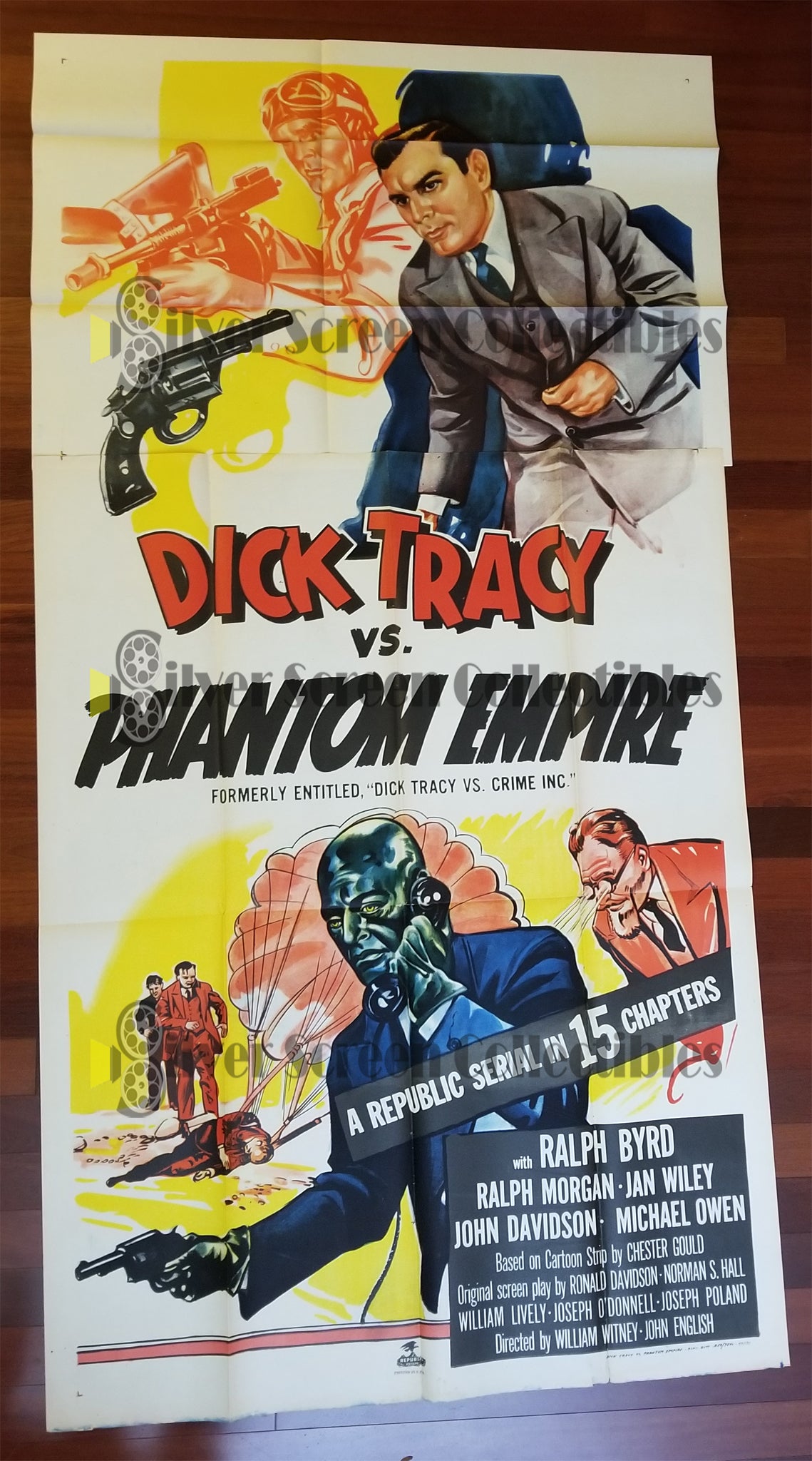 Dick Tracy vs. Crime Inc. (1941) - Original U.S. Three Sheet Movie Poster (41" x 81")