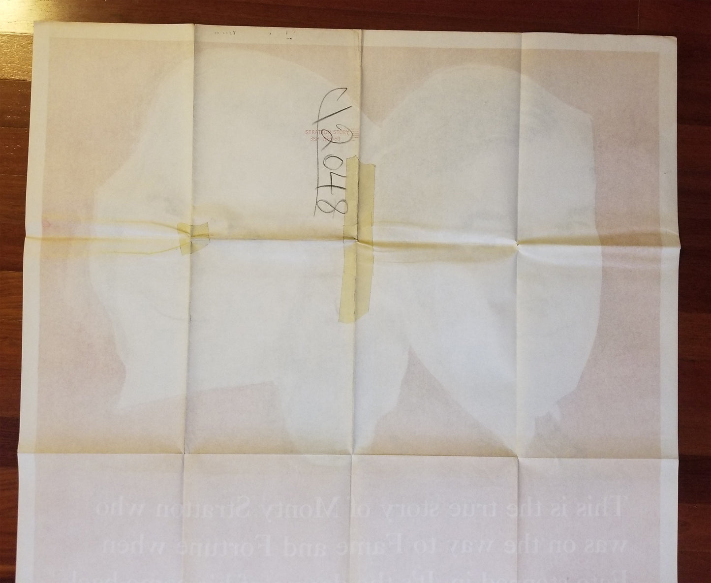 The Stratton Story (1949) - Original U.S. Three Sheet Movie Poster (41" x 81")