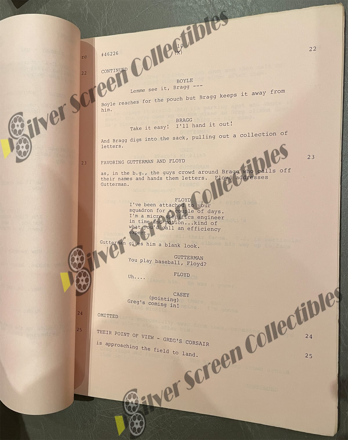 Baa Baa Black Sheep / Black Sheep Squadron (1976-1978) - Original Filming Script