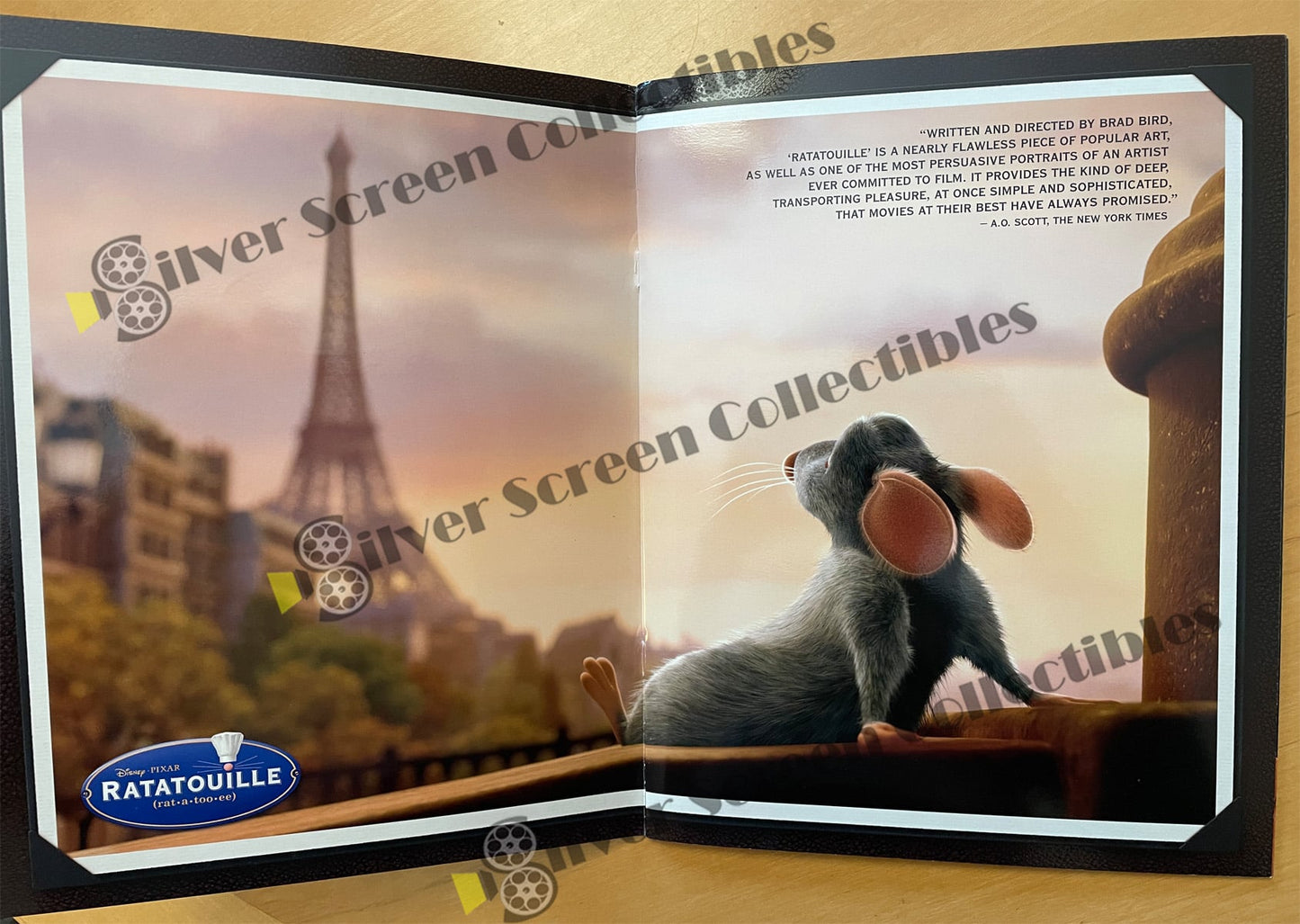 Ratatouille (2007) / Le Menu - Cast Signed Booklet (JSA Cert)