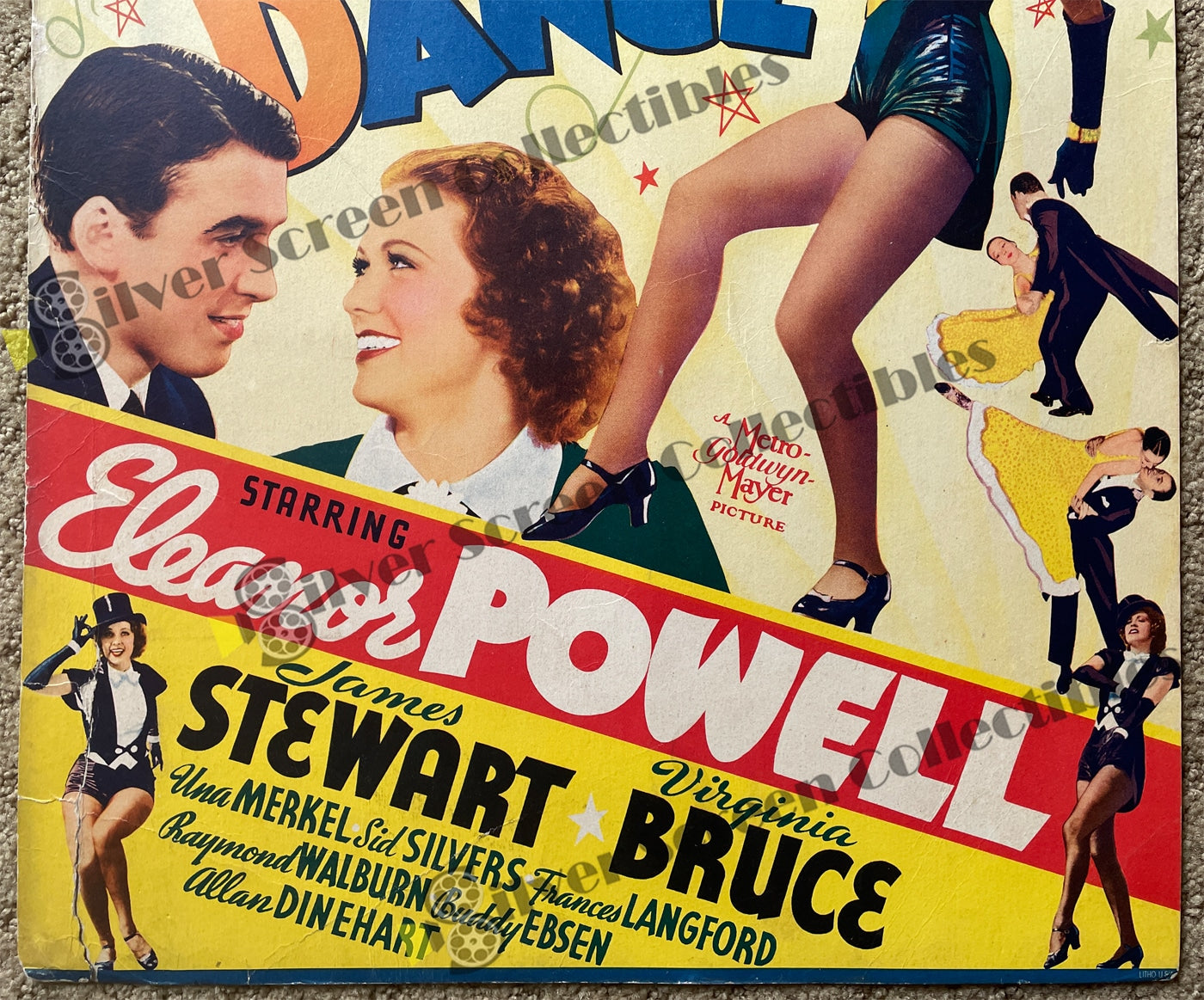 Born to Dance (1936) - Original Window Card (14"x22")